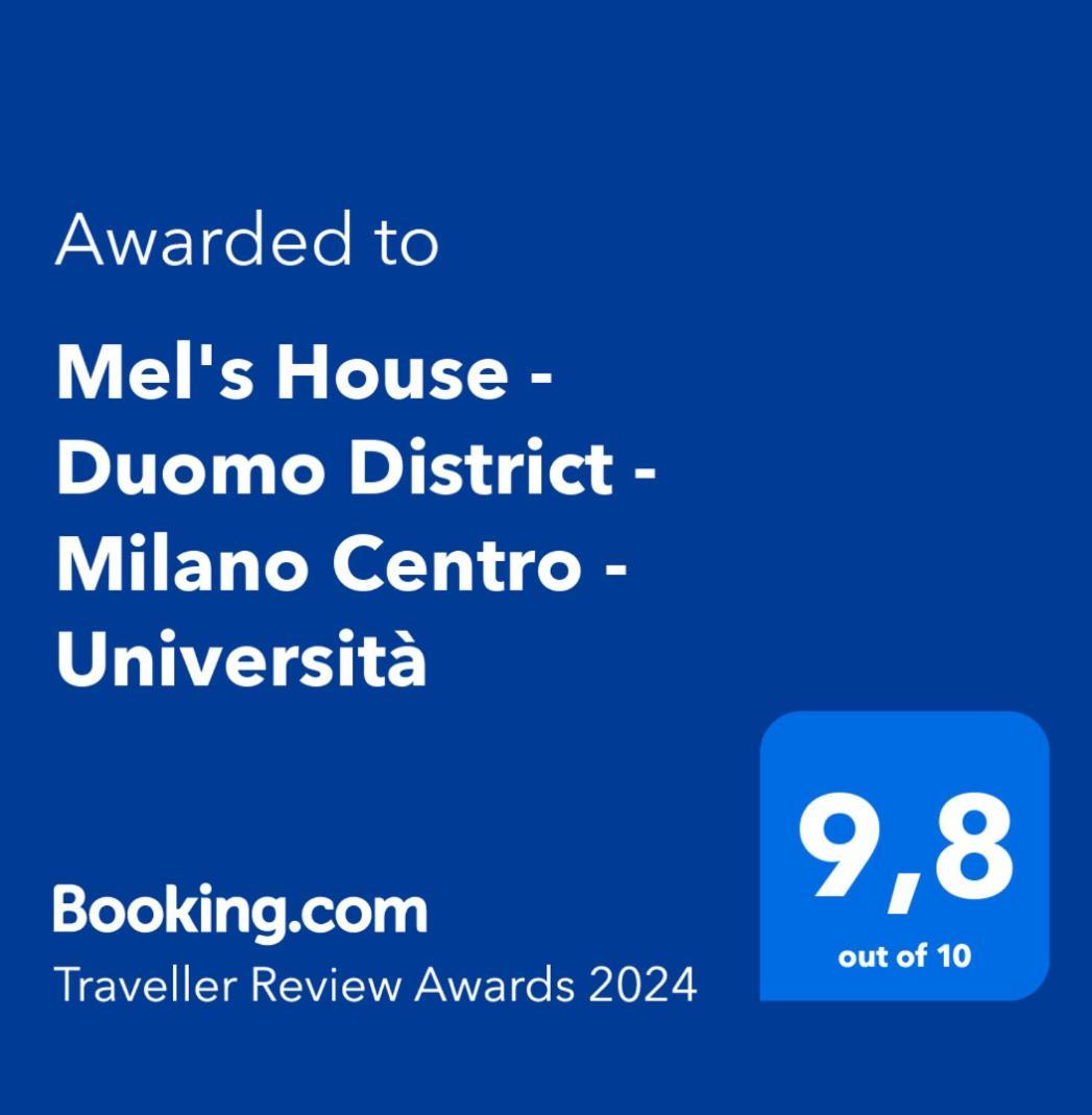 "Mel'S House" - Duomo District - Milano Centro - Universita Eksteriør billede